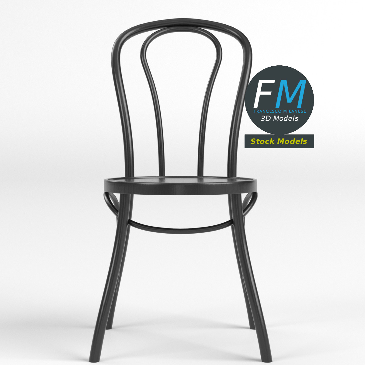 3D-Modell - Esszimmerstuhl - 03