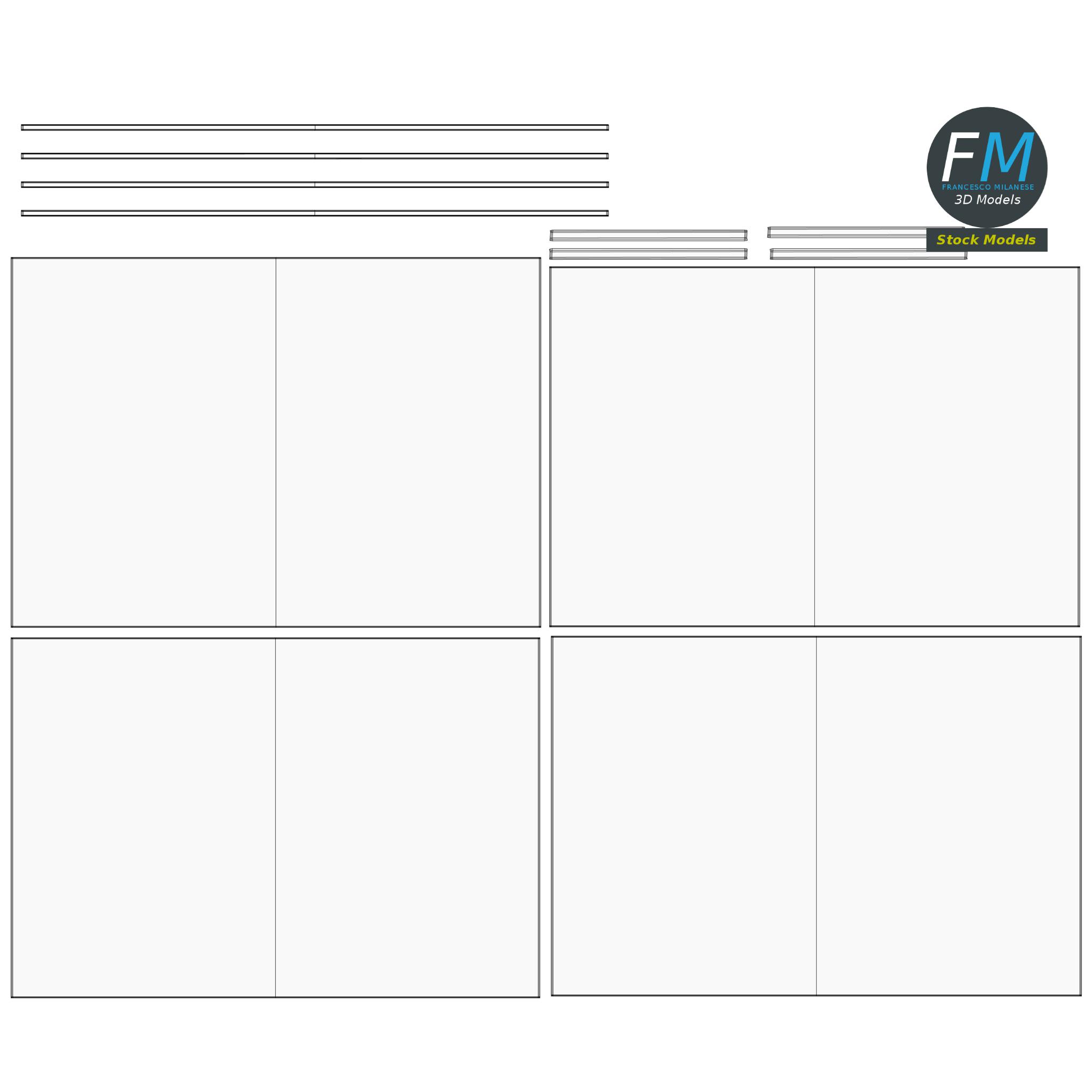 3D-Modell - Vitrinenschrank - 12 3D-Modell - Vitrinenschrank - 12