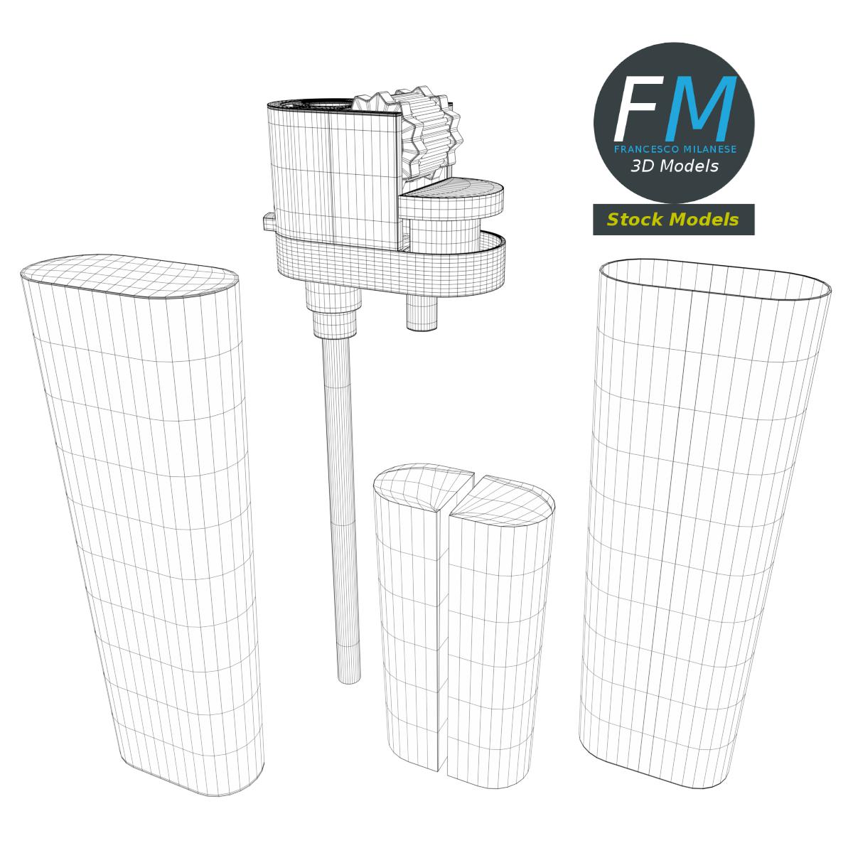 3D-Modell - Einwegfeuerzeug - 08