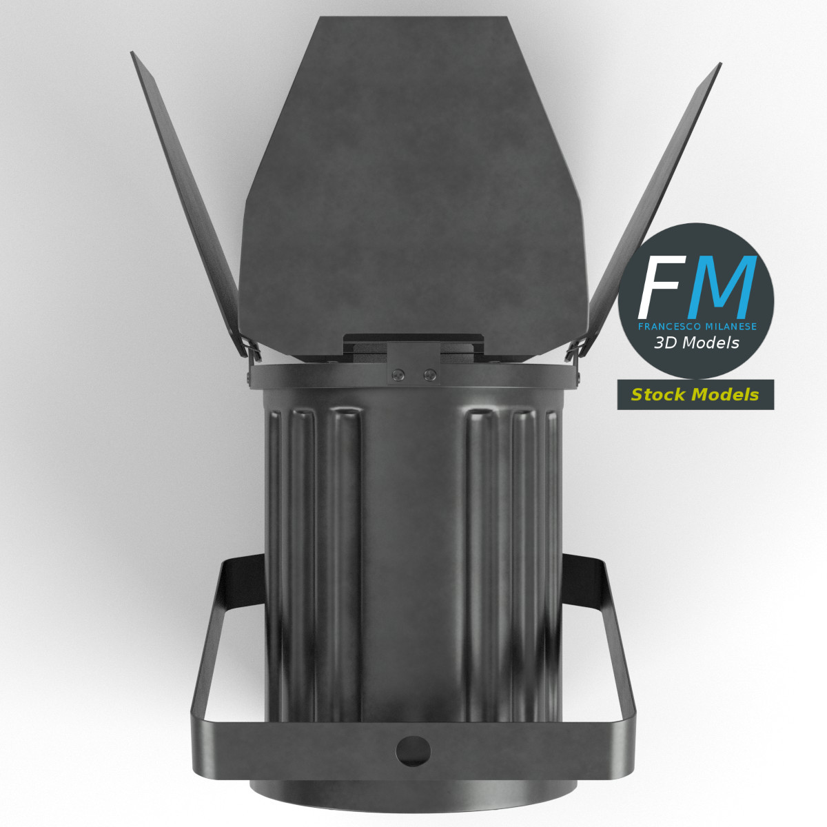 3D-Modell - DMX-Bühnenscheinwerfer - 06