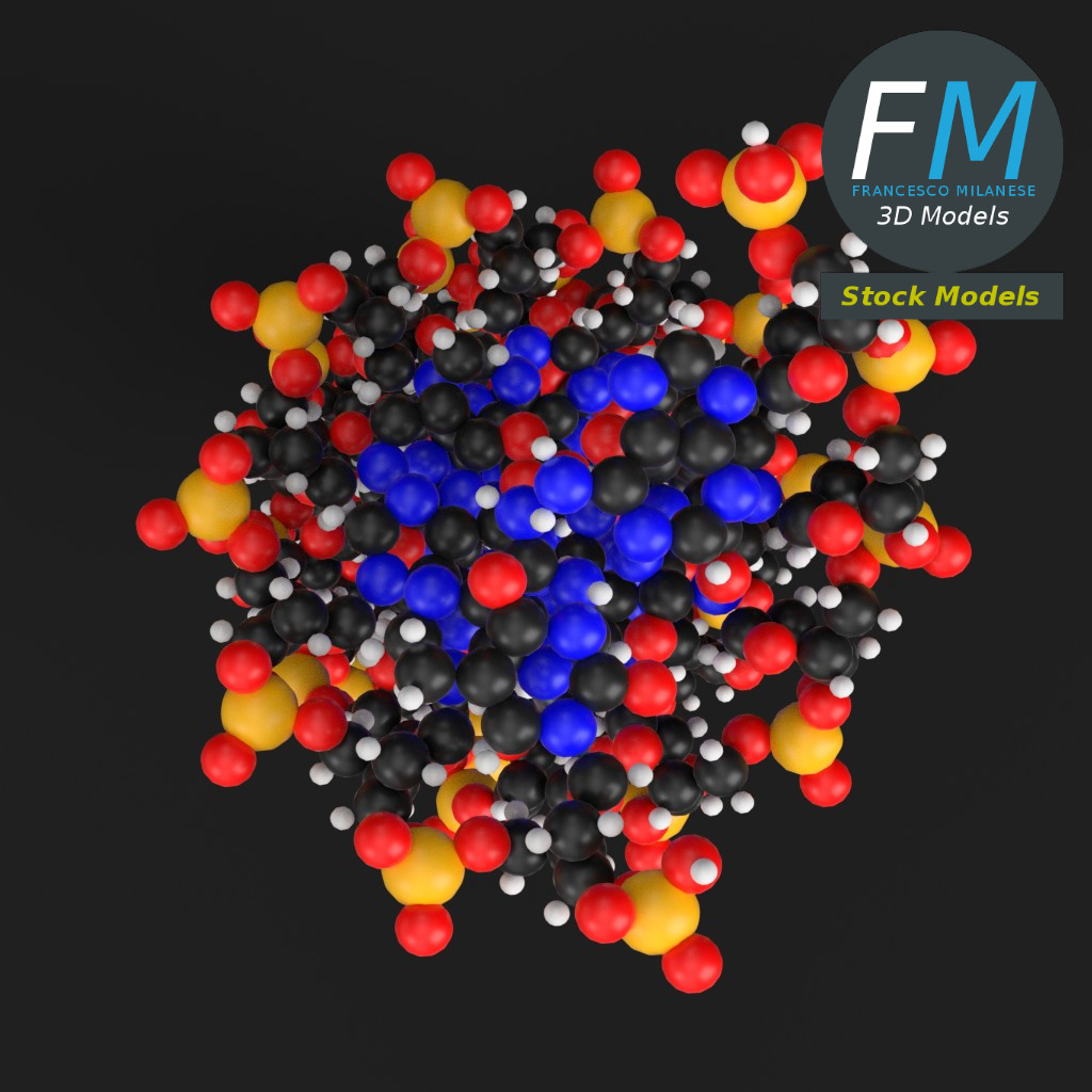 3D-Modell - DNA-Moleküle - 06