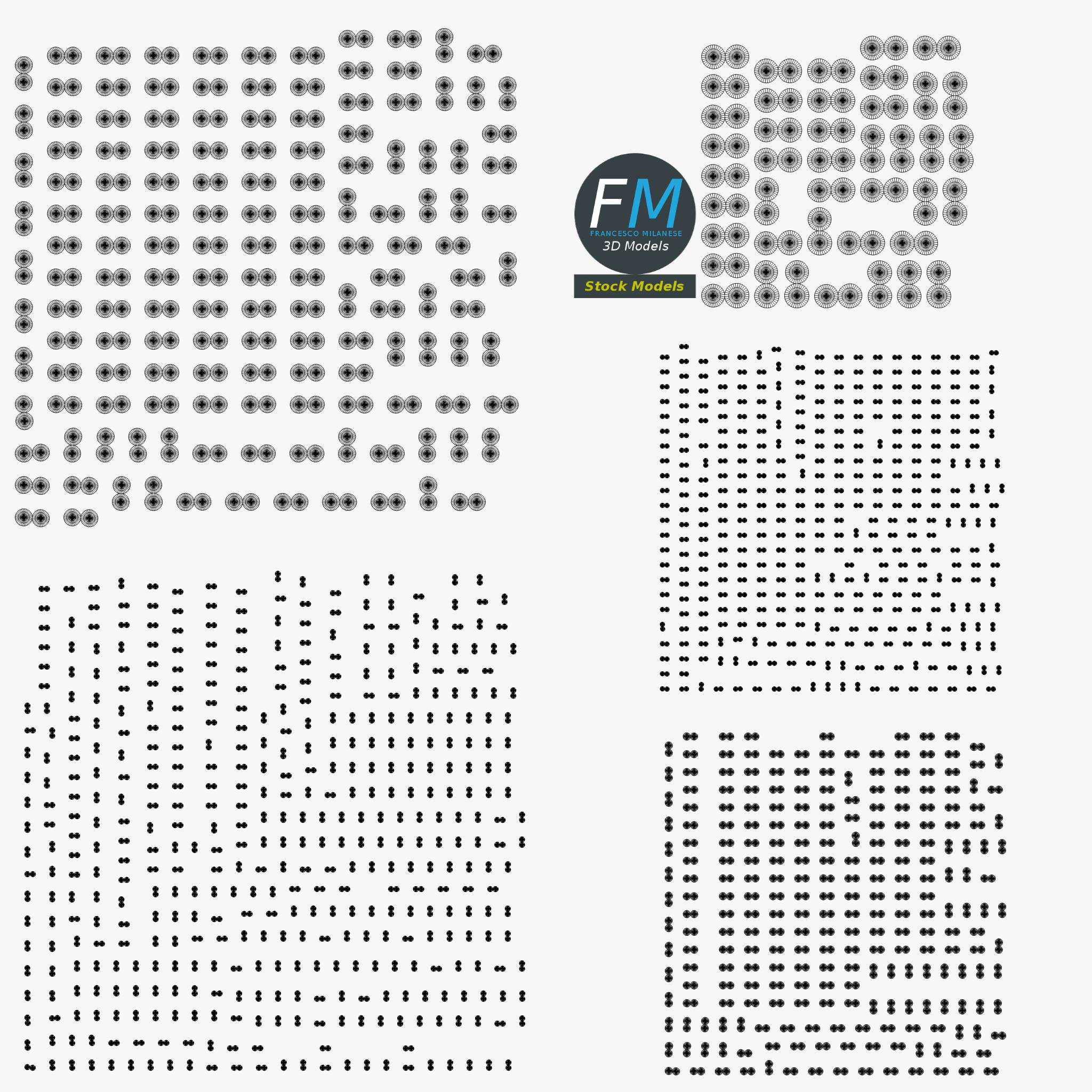 3D-Modell - DNA-Moleküle - 11 3D-Modell - DNA-Moleküle - 11