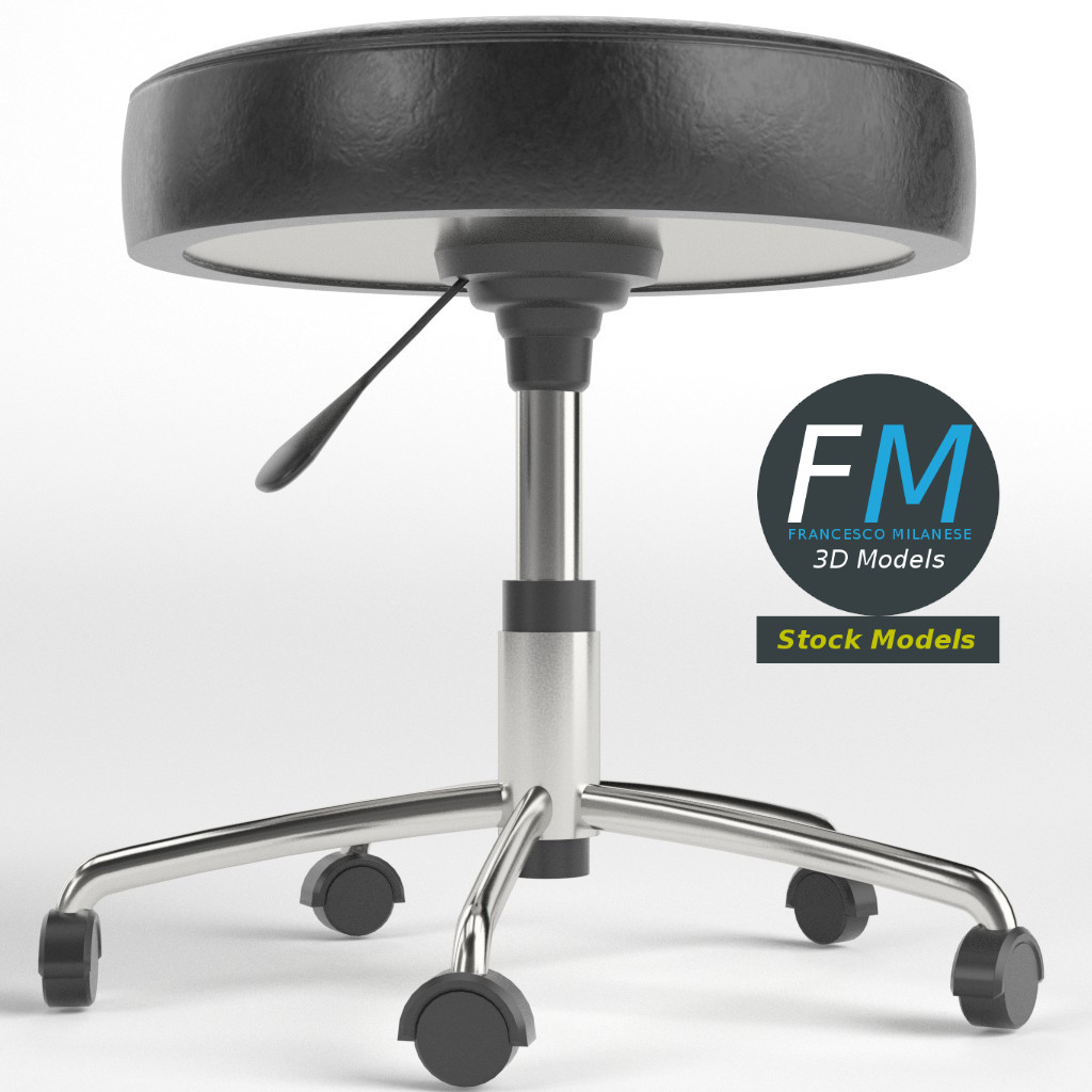 3D-Modell - Arzthocker - 03