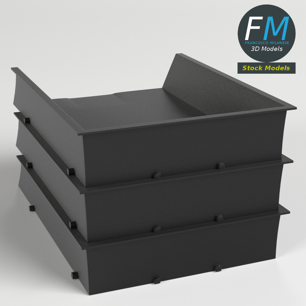 3D-Modell - Dokumentenablagen - 03