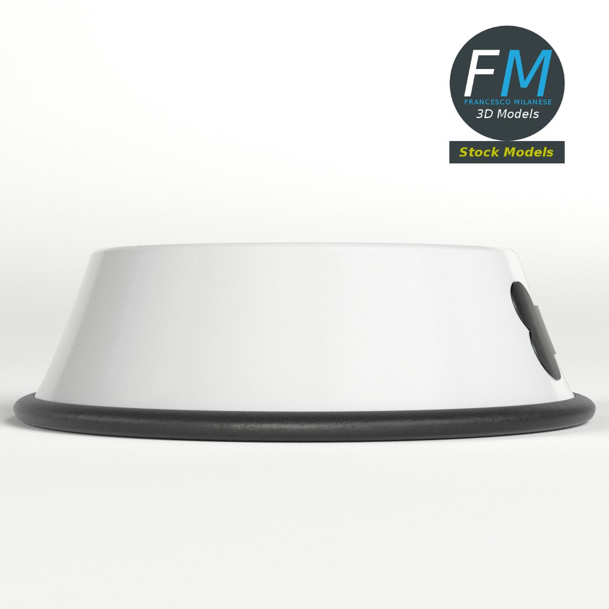 3D-Modell - Hundenapf - 04