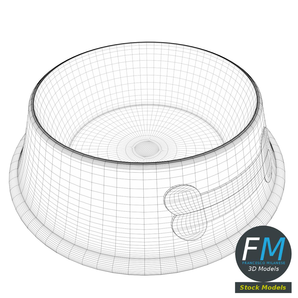 3D-Modell - Hundenapf - 08