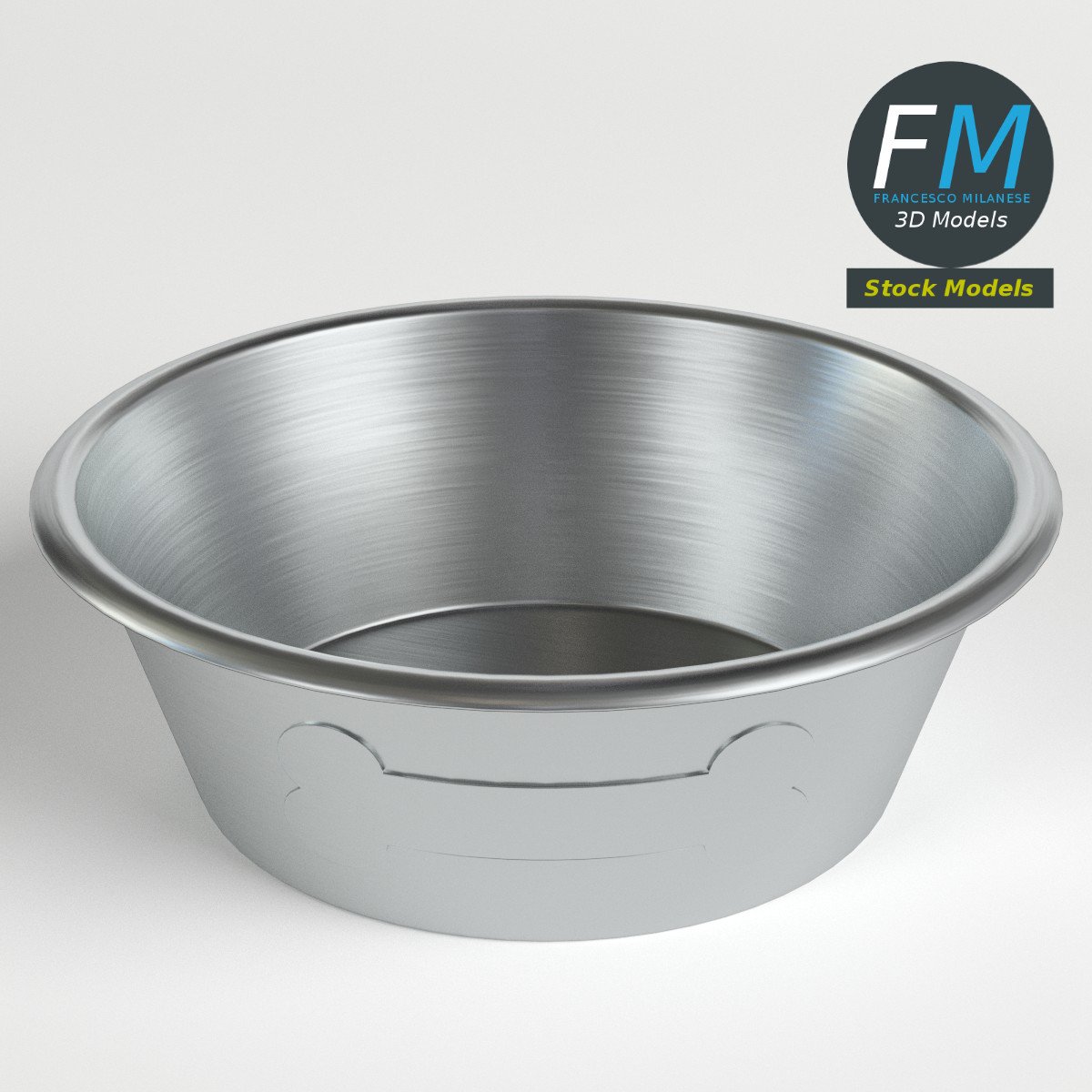 3D-Modell - Hundenapf - 01