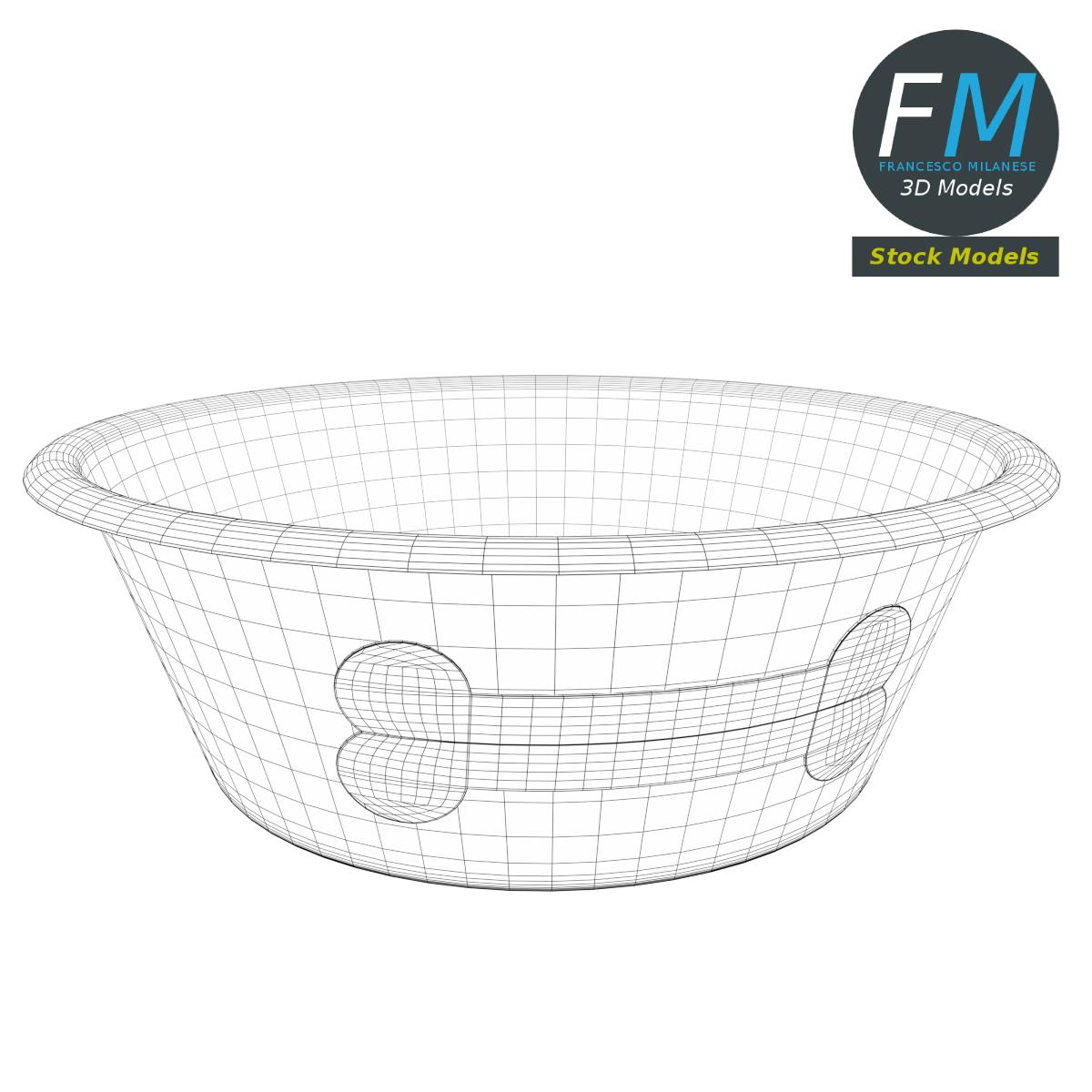 3D-Modell - Hundenapf - 07