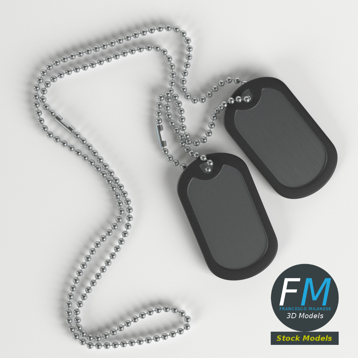 3D-Modell - Erkennungsmarken - 06