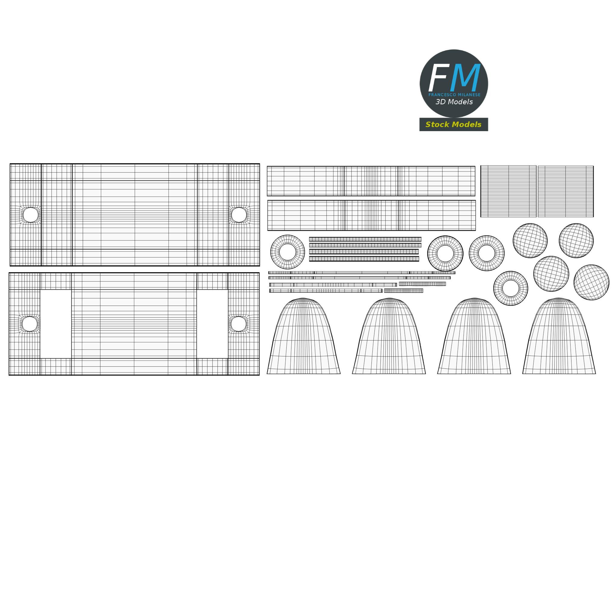 3D-Modell - Türsicherung - 11