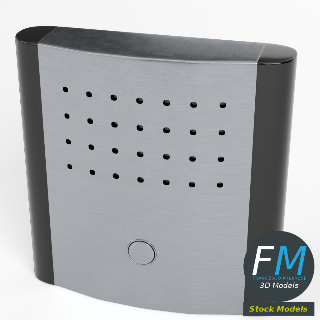 3D-Modell - Türklingel - 02