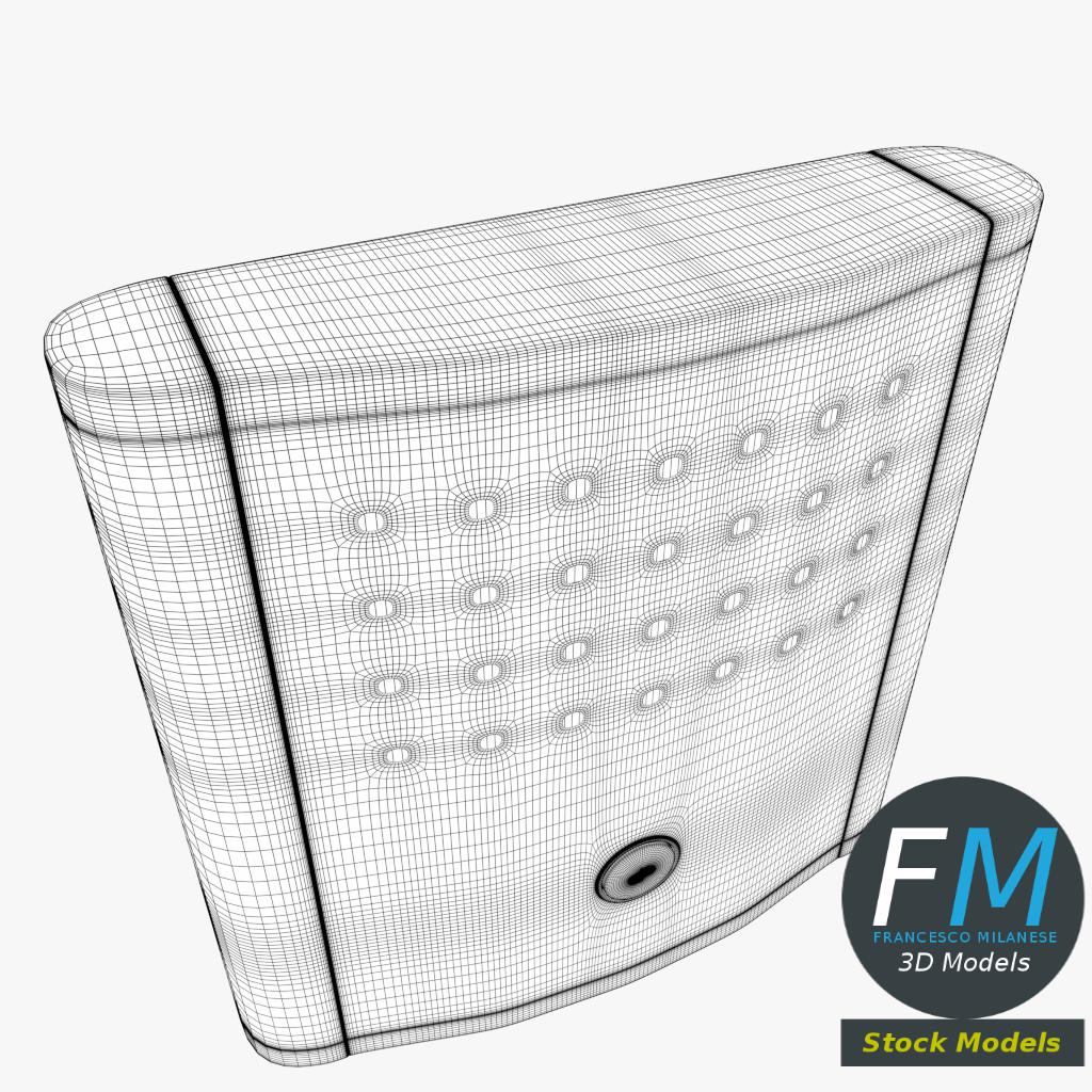 3D-Modell - Türklingel - 07