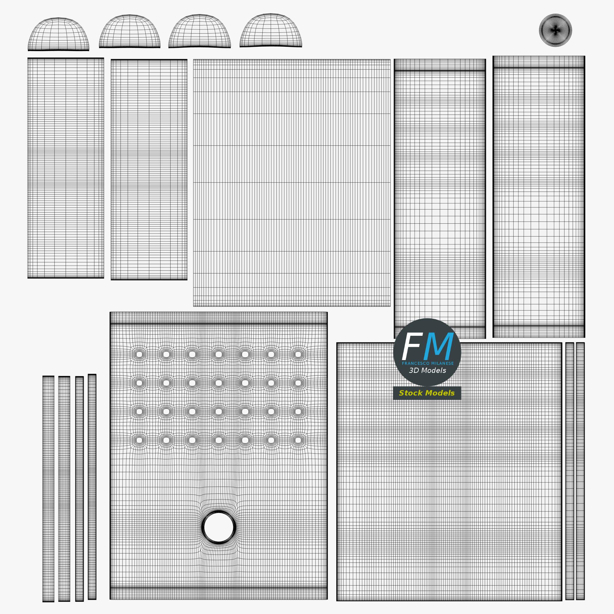 3D-Modell - Türklingel - 11 3D-Modell - Türklingel - 11