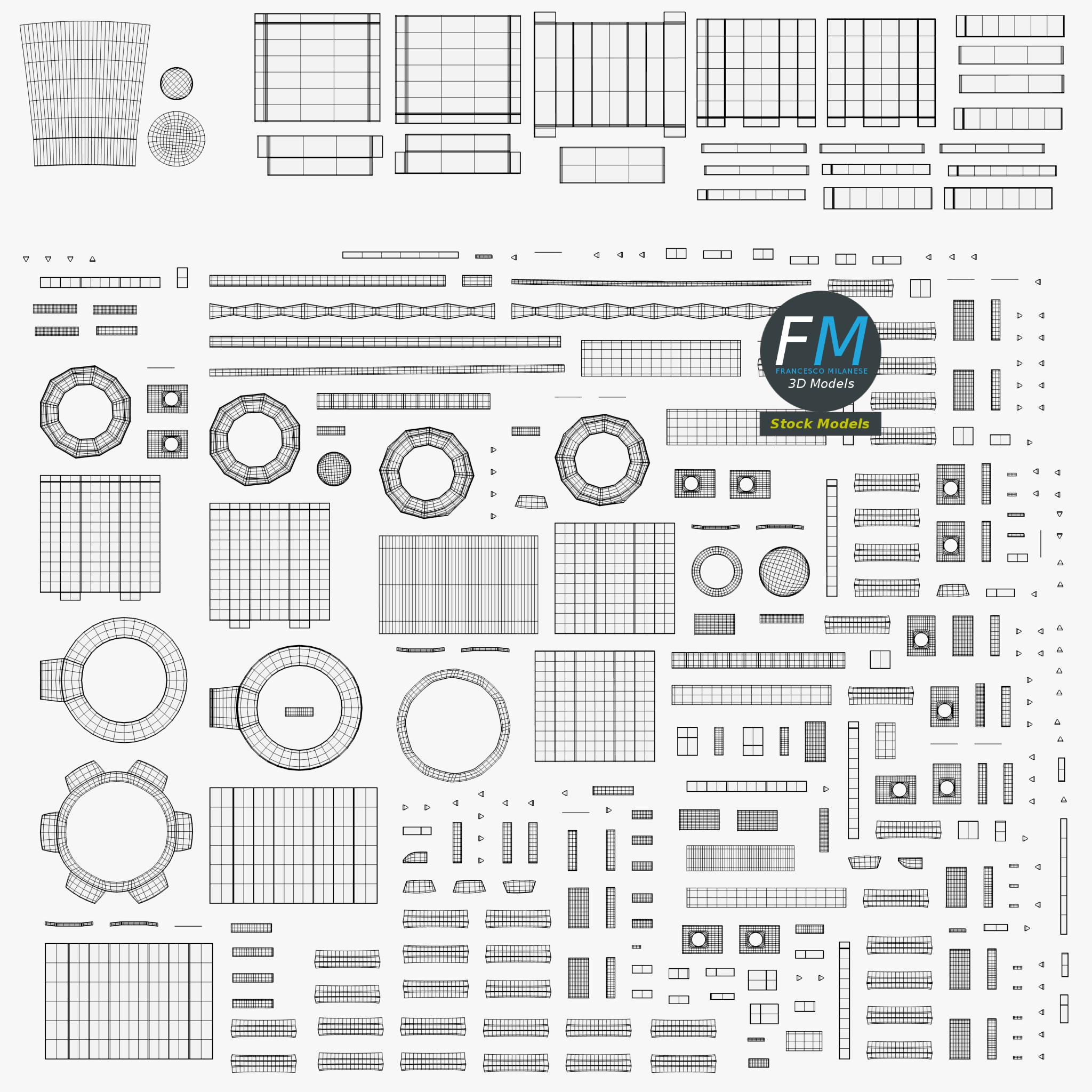 3D-Modell - Zweipoliger Umschalter mit Doppelwurf - 11 3D-Modell - Zweipoliger Umschalter mit Doppelwurf - 11