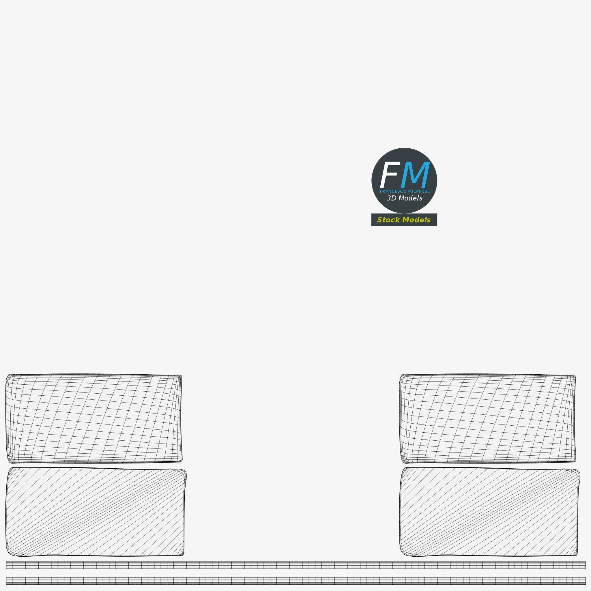 3D-Modell - Doppelarmige Straßenleuchte - 11
