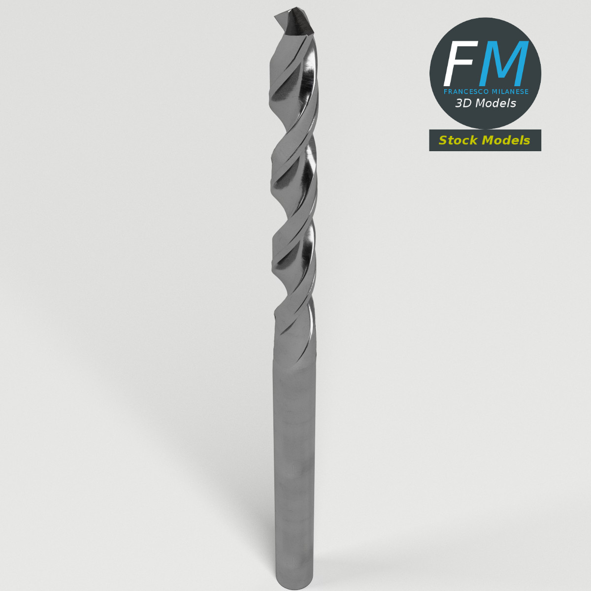 3D-Modell - Spiralbohrer - 02