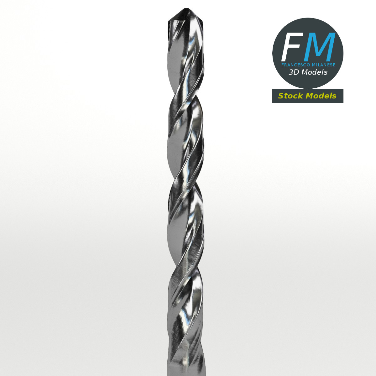 3D-Modell - Spiralbohrer - 04