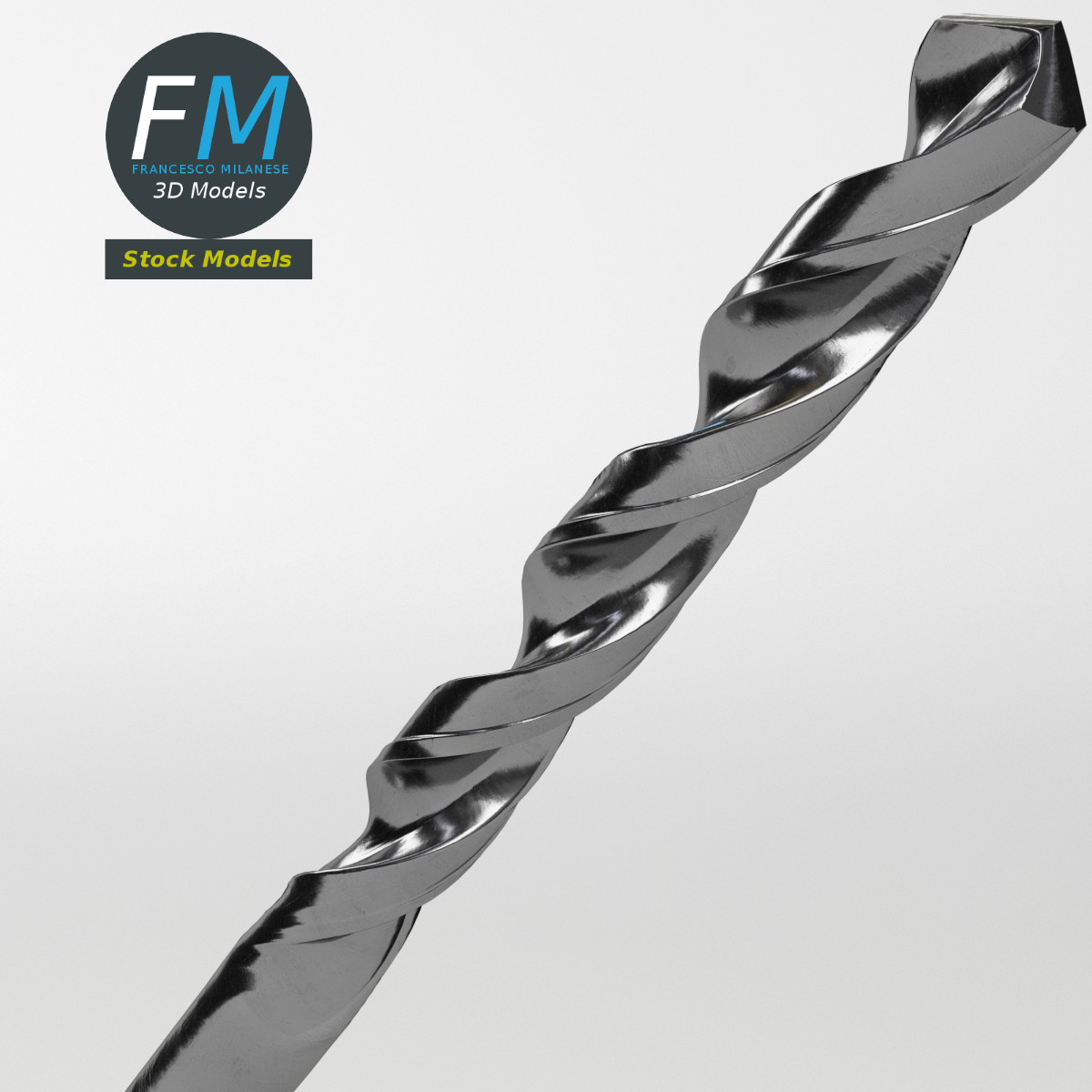 3D-Modell - Spiralbohrer - 05