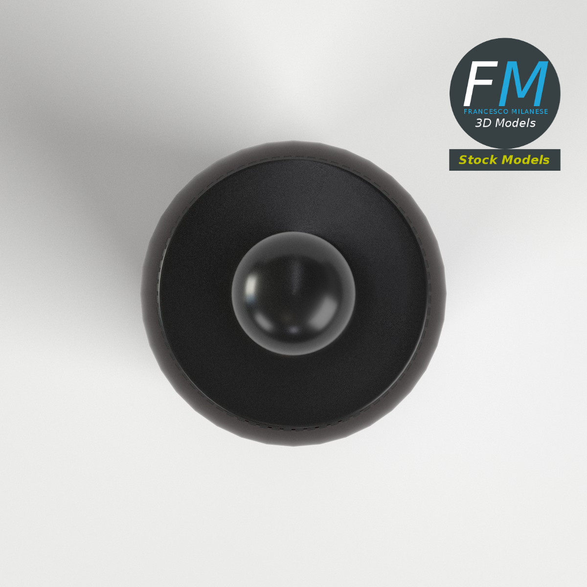 3D-Modell - Tropfflasche mit Flüssigkeit und Etikett - 06