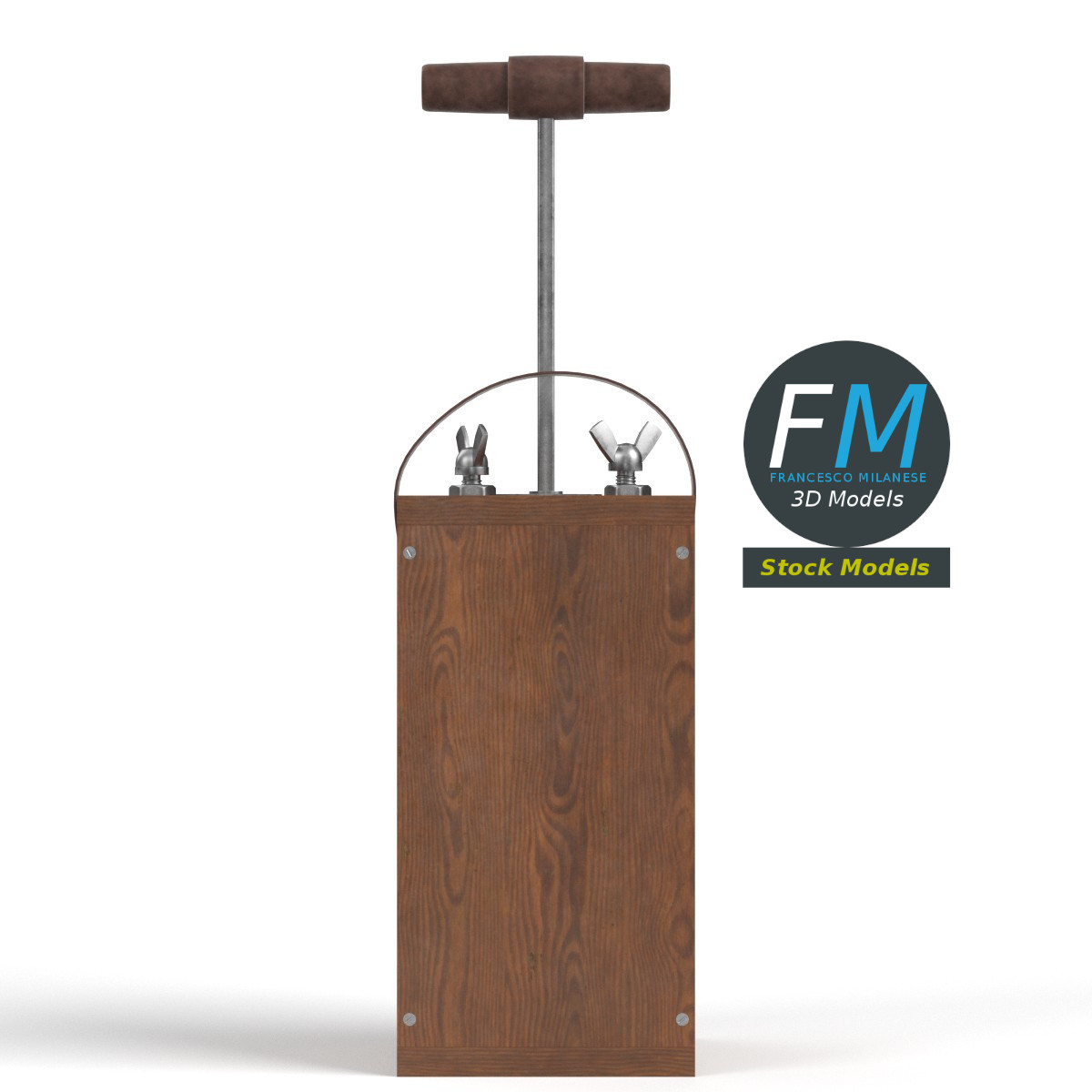 3D-Modell - Sprengzünder mit T-Griff - 03
