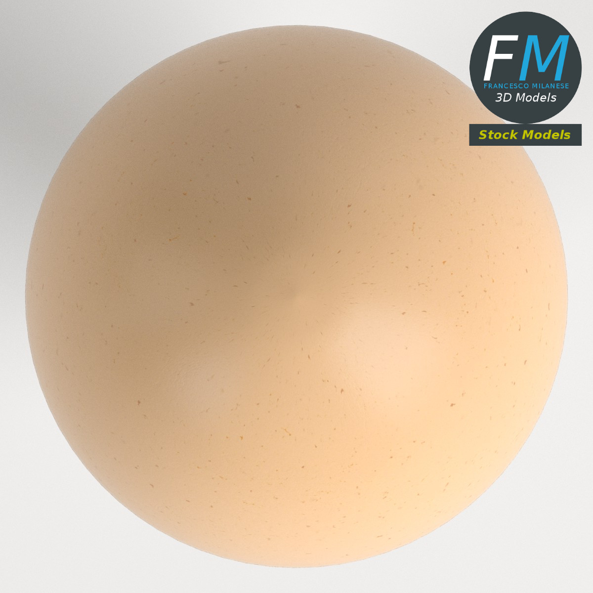 3D-Modell - Ei mit Spiralförmigem Eierbecher - 06