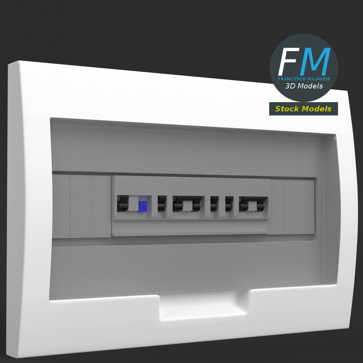 3D-Modell - Elektroverteiler - 01