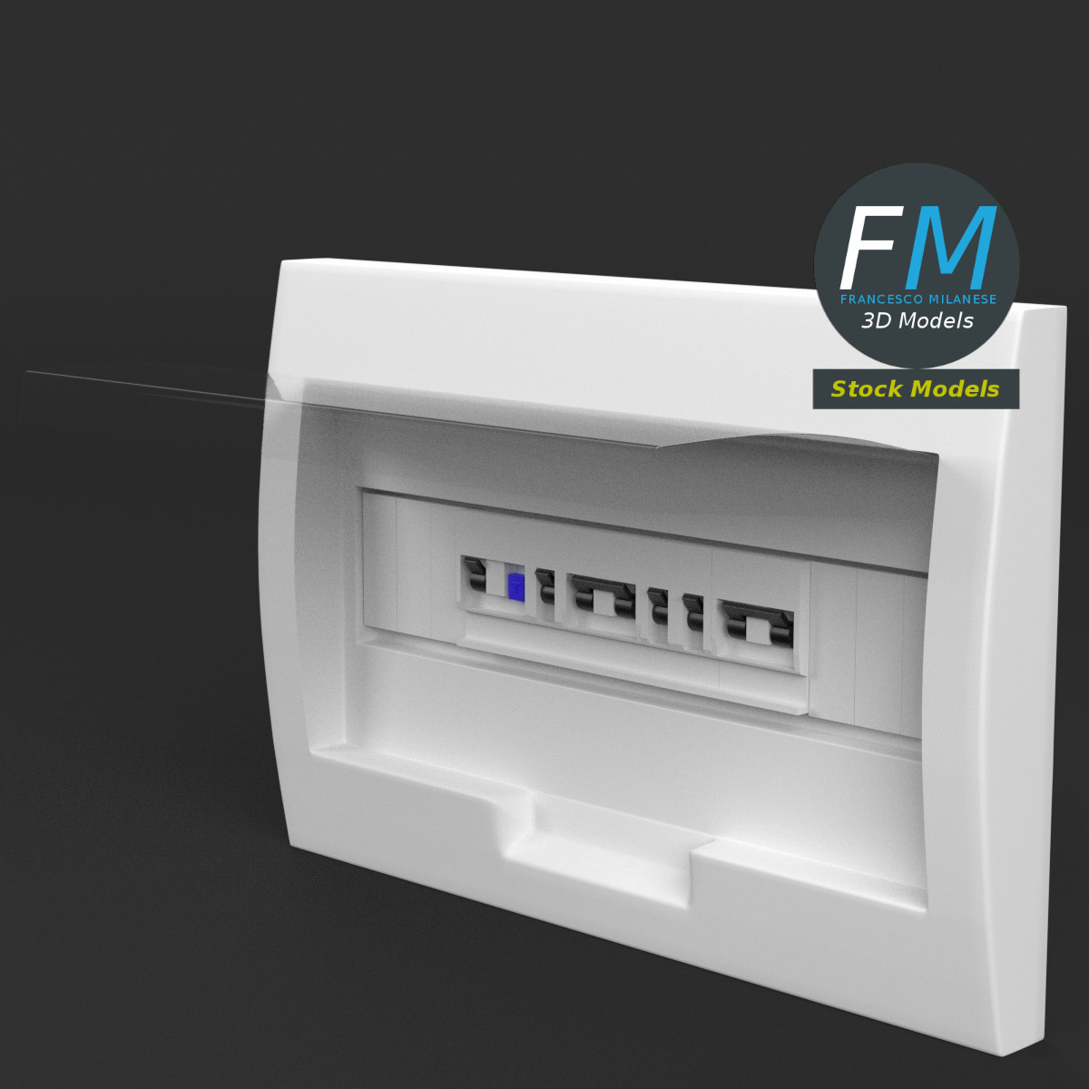 3D-Modell - Elektroverteiler - 02