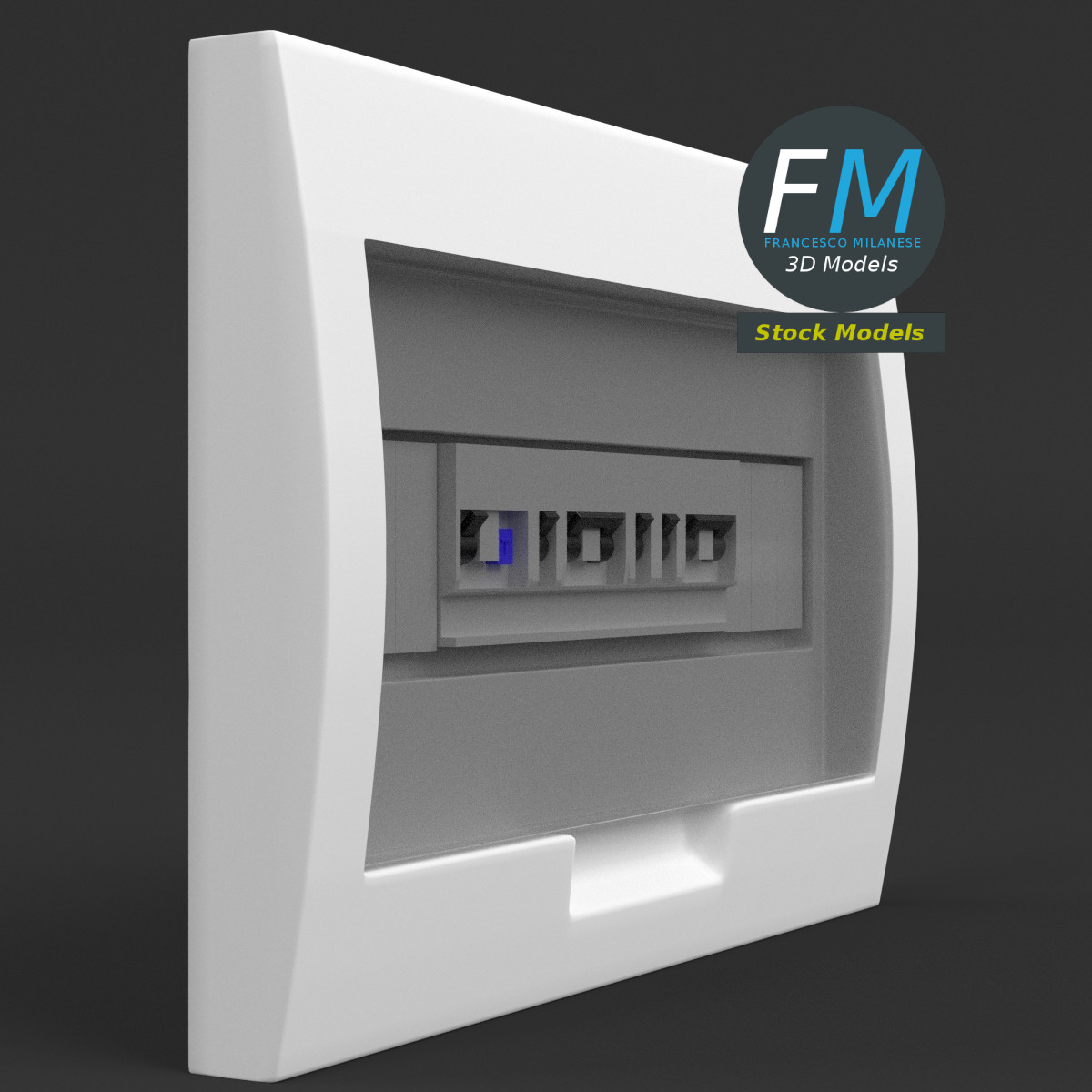 3D-Modell - Elektroverteiler - 04