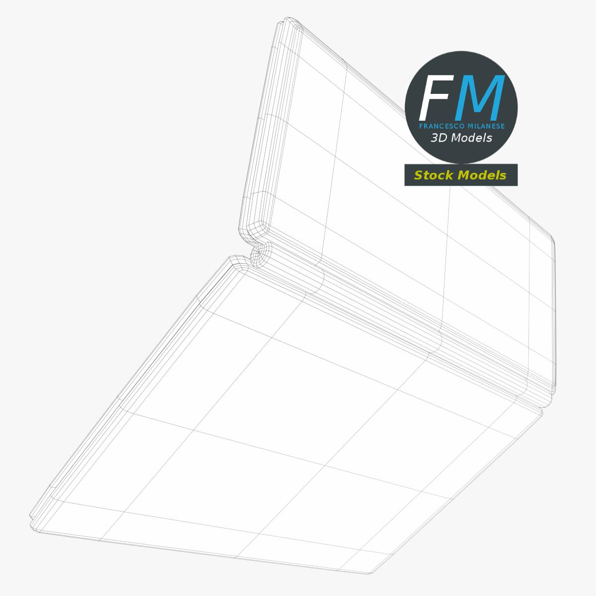 3D-Modell - Elektronischer Taschenrechner - 08