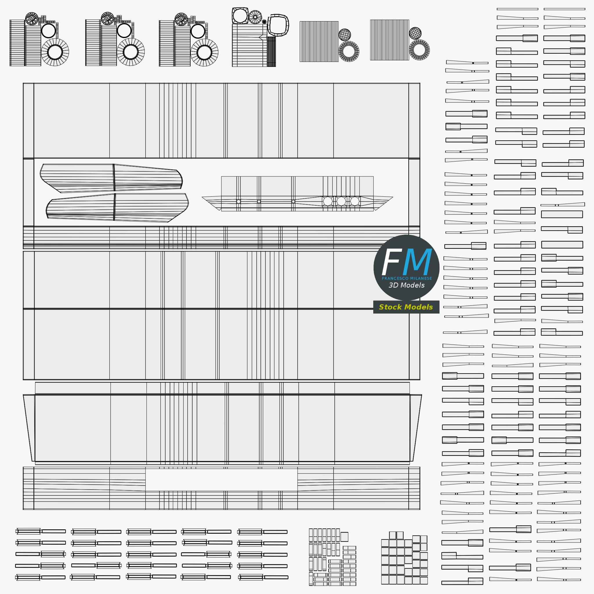 3D-Modell - Tragbares Elektronisches Piano-Keyboard - 11