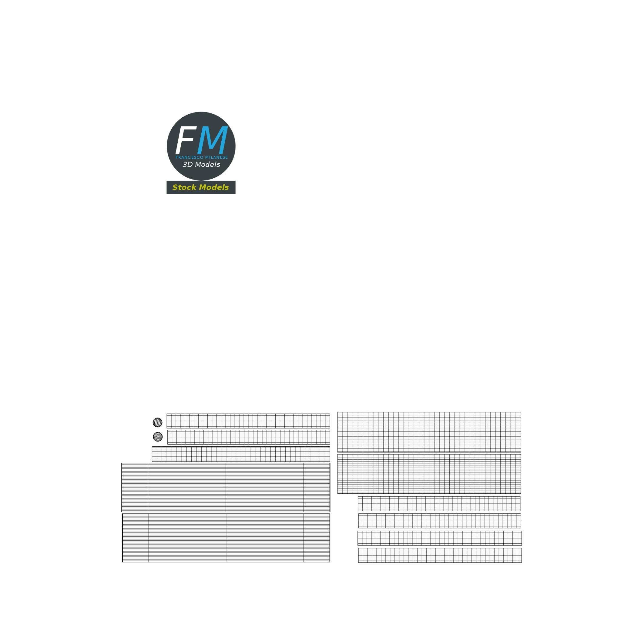 3D-Modell - Elektronische Widerstände - 11