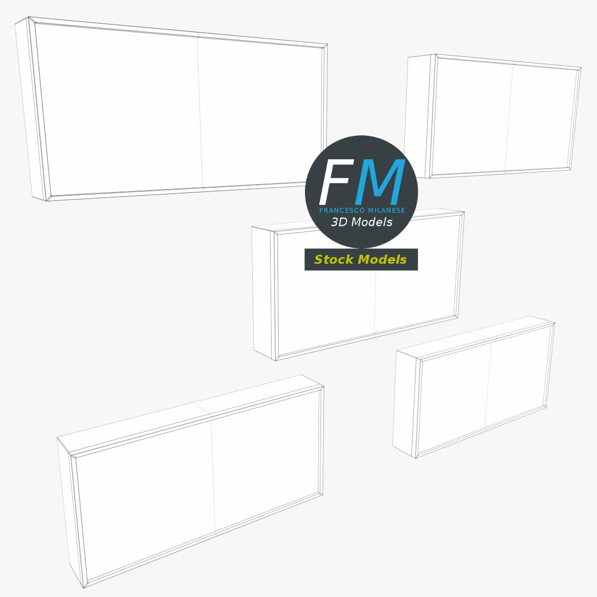 3D-Modell - Notausgangsschilder - 07