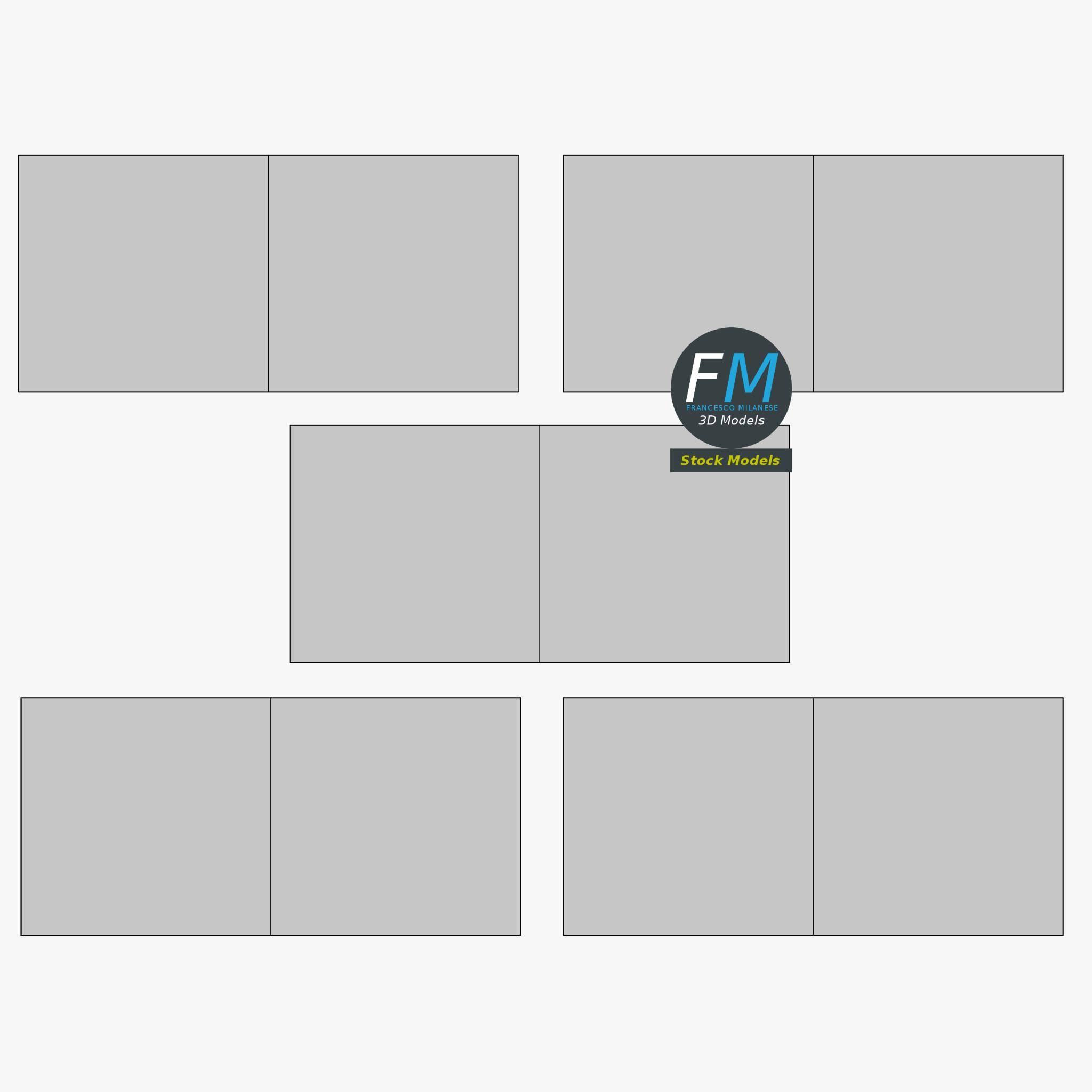 3D-Modell - Notausgangsschilder - 12 3D-Modell - Notausgangsschilder - 12