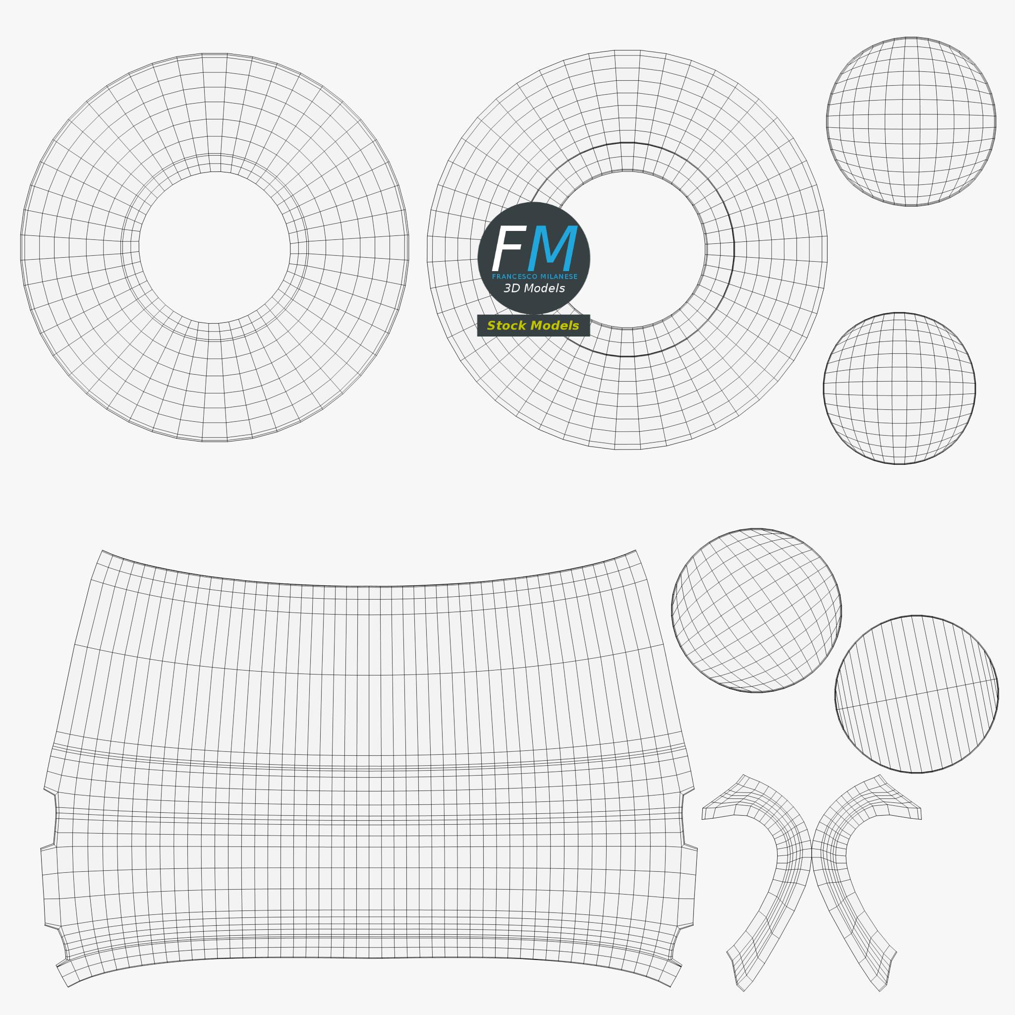 3D-Modell - Leere Kaffeetasse mit Untertasse - 11 3D-Modell - Leere Kaffeetasse mit Untertasse - 11