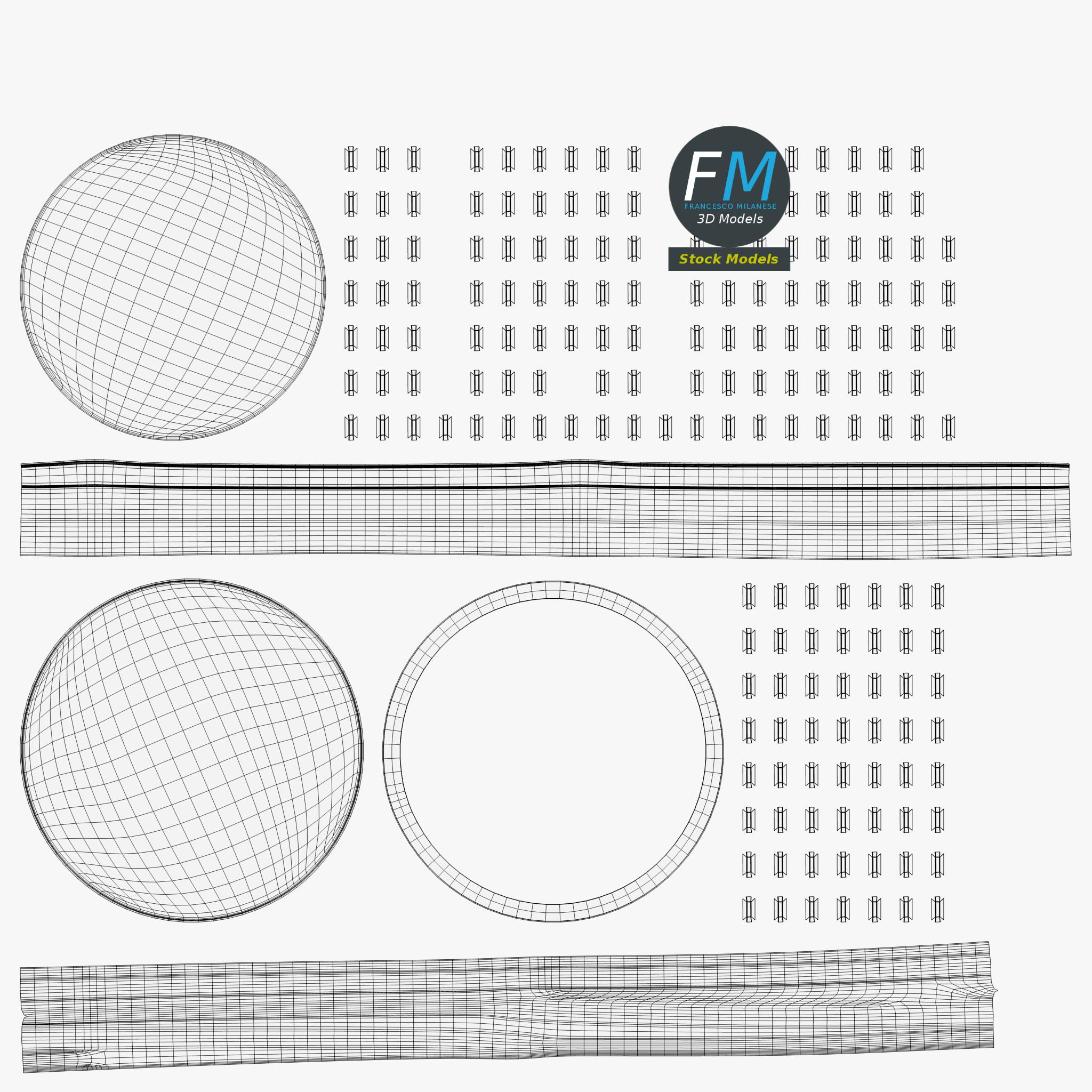 3D-Modell - Leerer Kunststoffbehälter - 12 3D-Modell - Leerer Kunststoffbehälter - 12