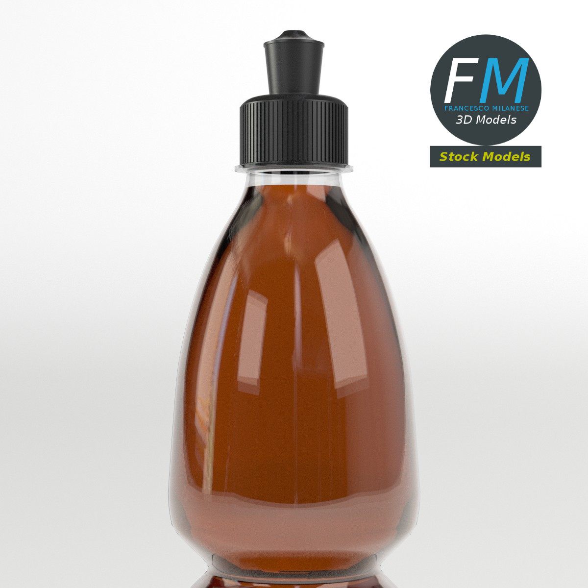 3D-Modell - Energydrink-Flasche - 03