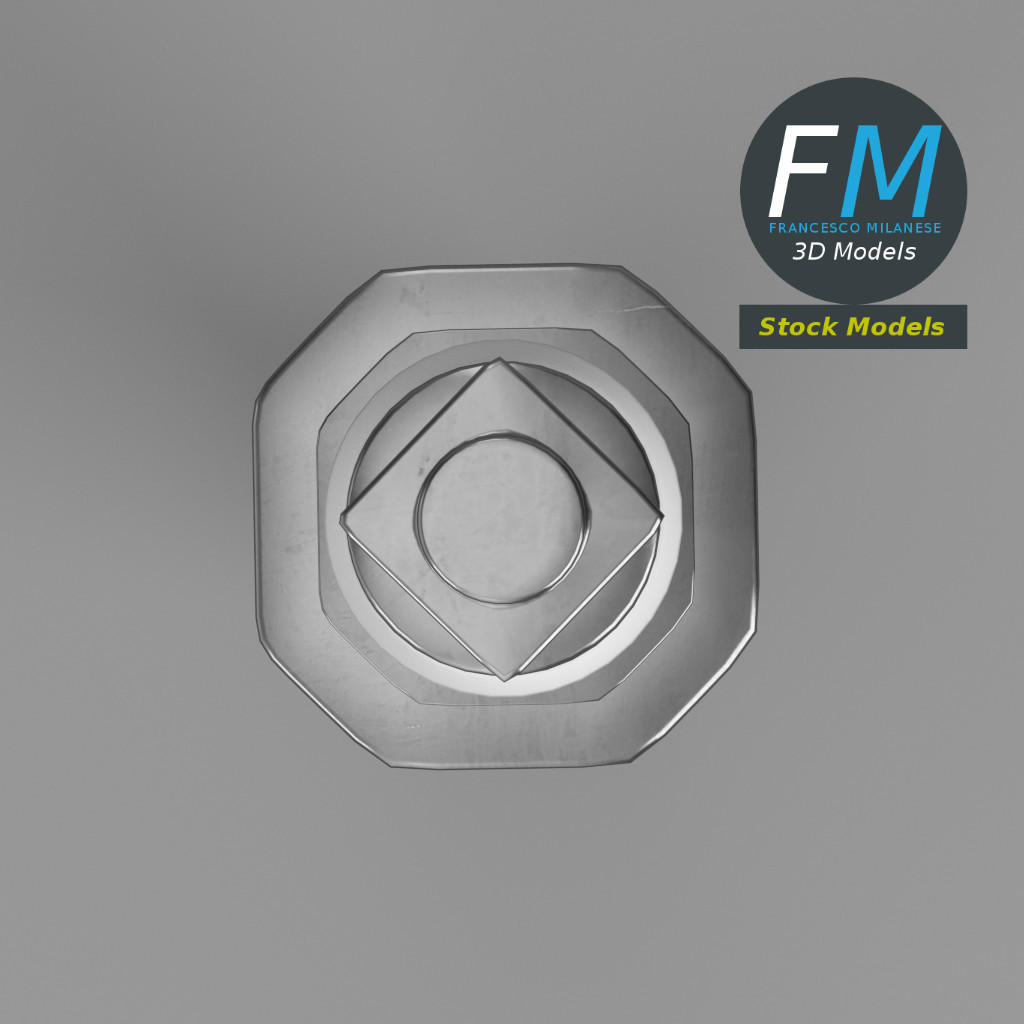 3D-Modell - Motorzündkerze - 06