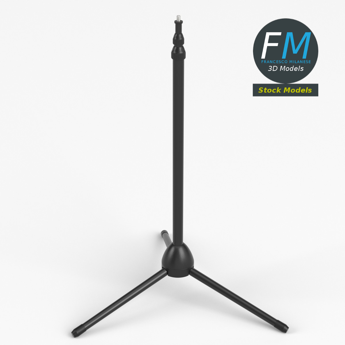 3D-Modell - Ausziehbares Teleskopstativ - 04