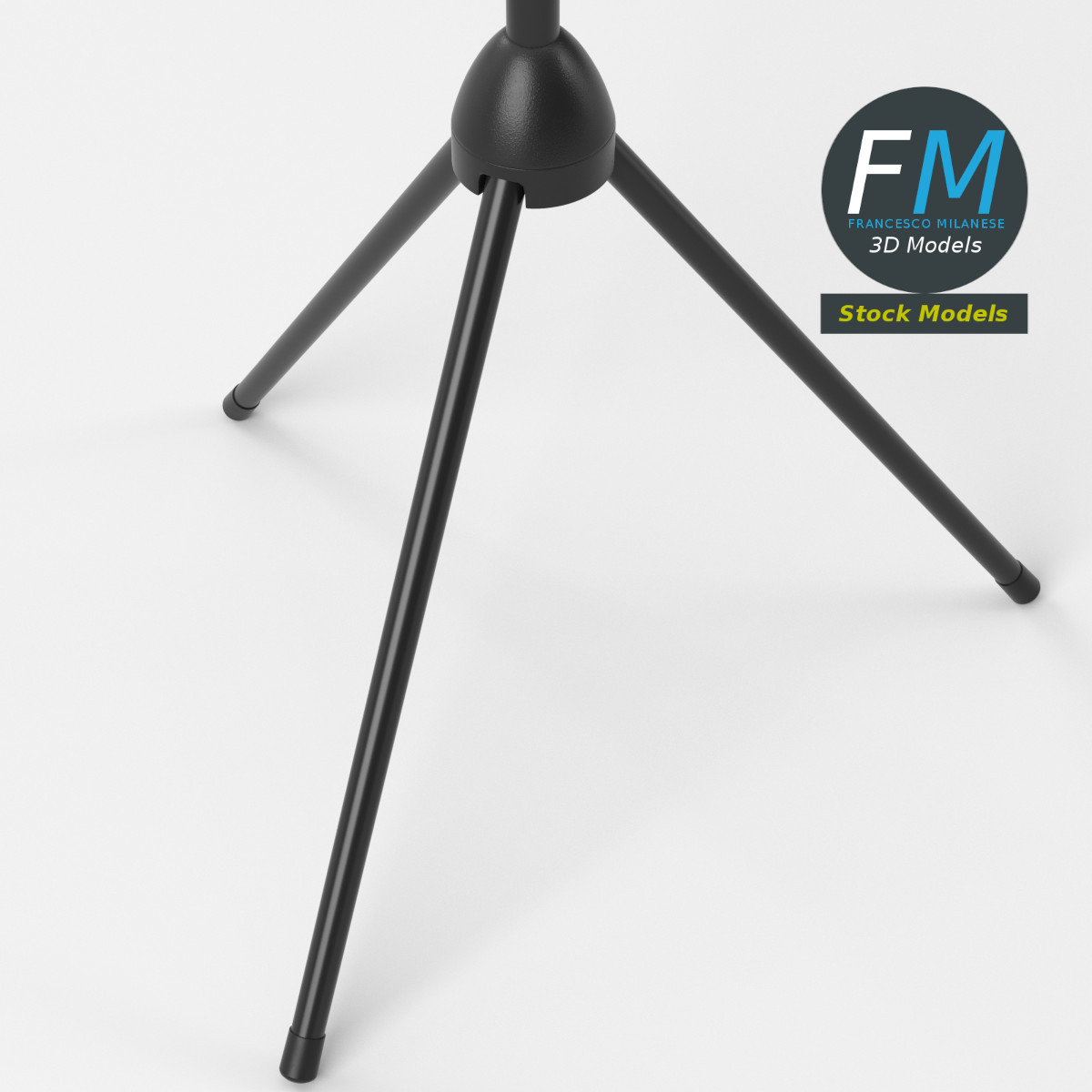 3D-Modell - Ausziehbares Teleskopstativ - 05