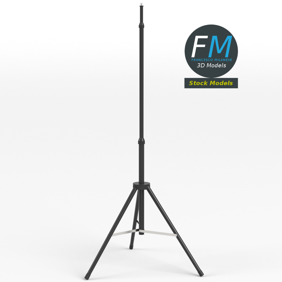 3D-Modell - Ausziehbares Teleskopstativ - 04