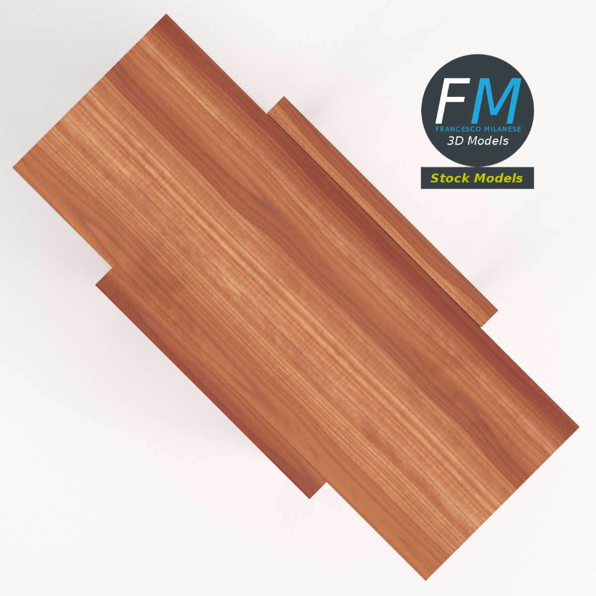 3D-Modell - Ausgezogener Tisch - 06