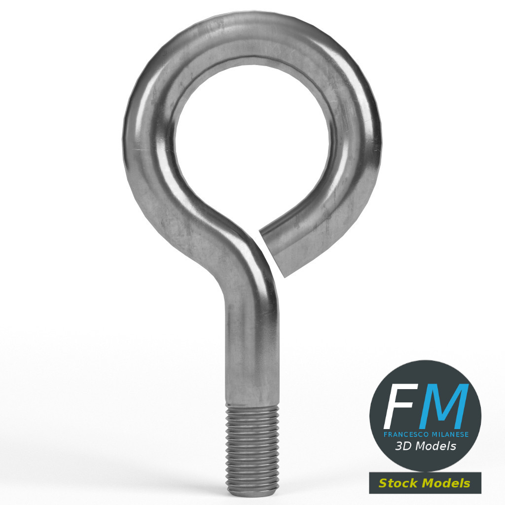 3D-Modell - Ringschraube - 01