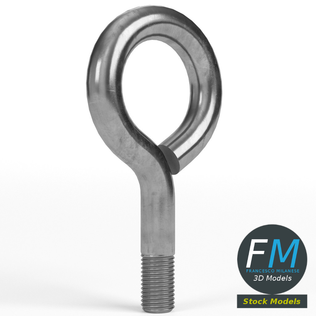 3D-Modell - Ringschraube - 03