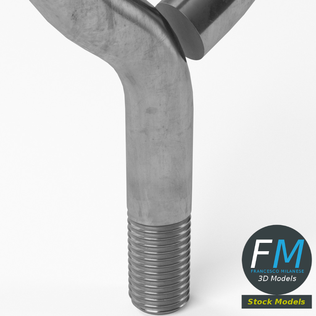 3D-Modell - Ringschraube - 05
