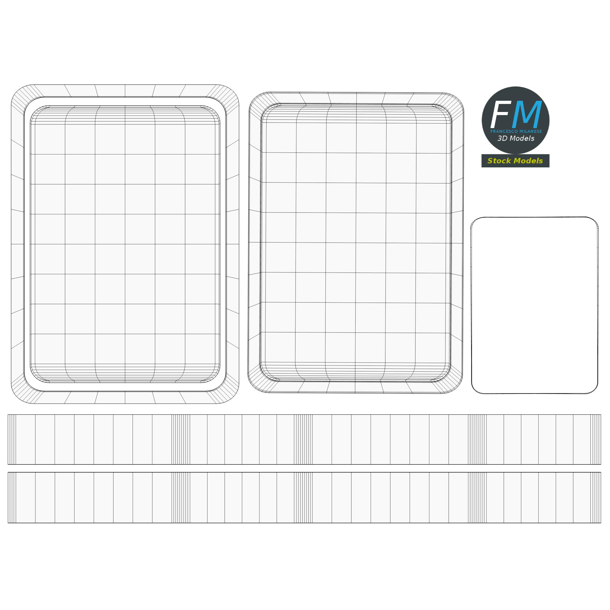 3D-Modell - Unechter Spielkartenstapel - 10 3D-Modell - Unechter Spielkartenstapel - 10