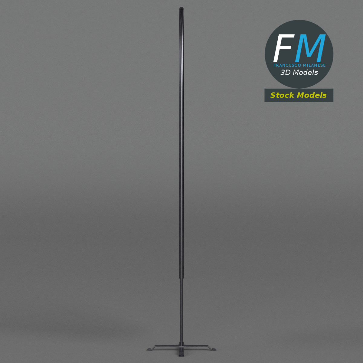3D-Modell - Beachflag - 04