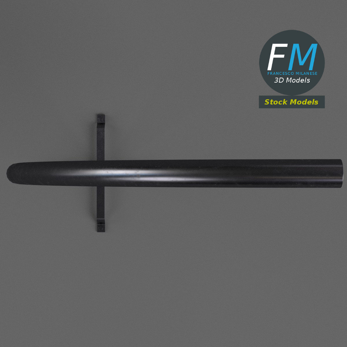 3D-Modell - Beachflag - 06