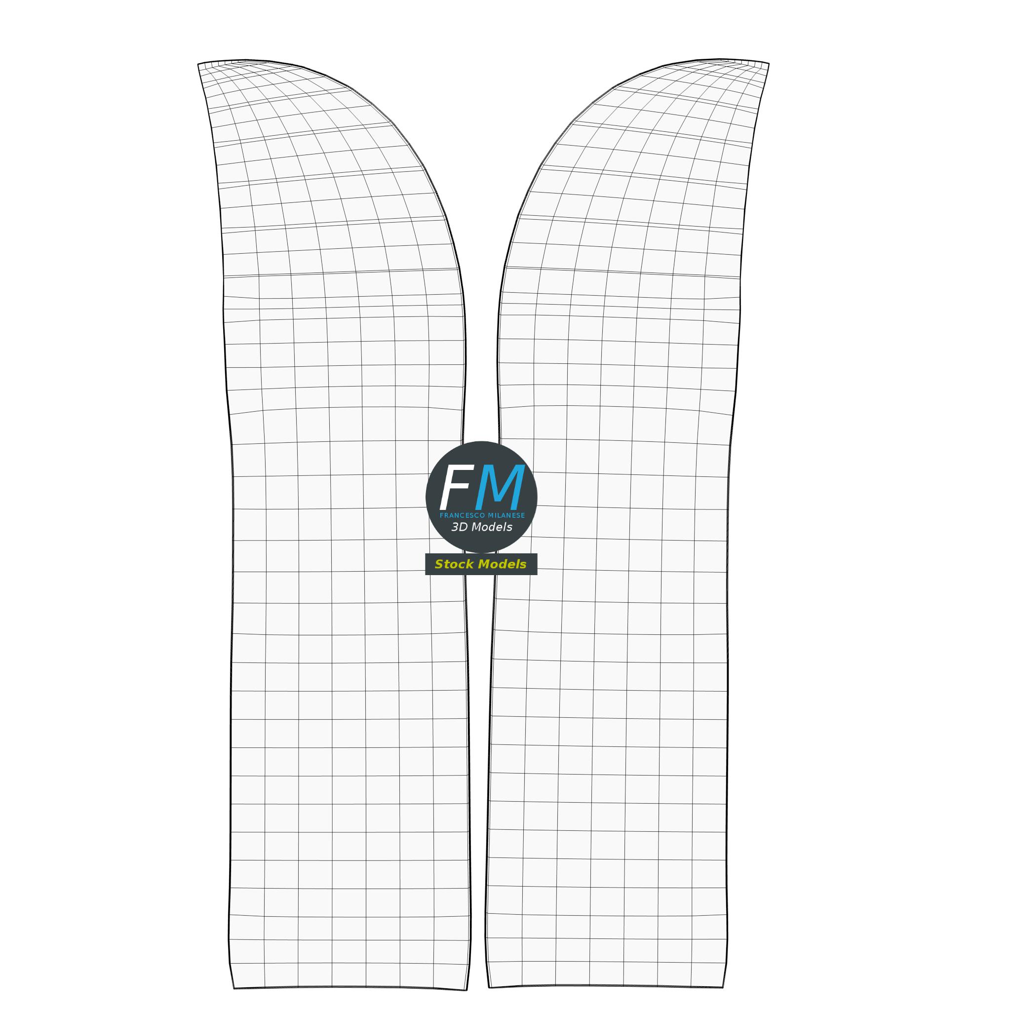 3D-Modell - Beachflag - 11