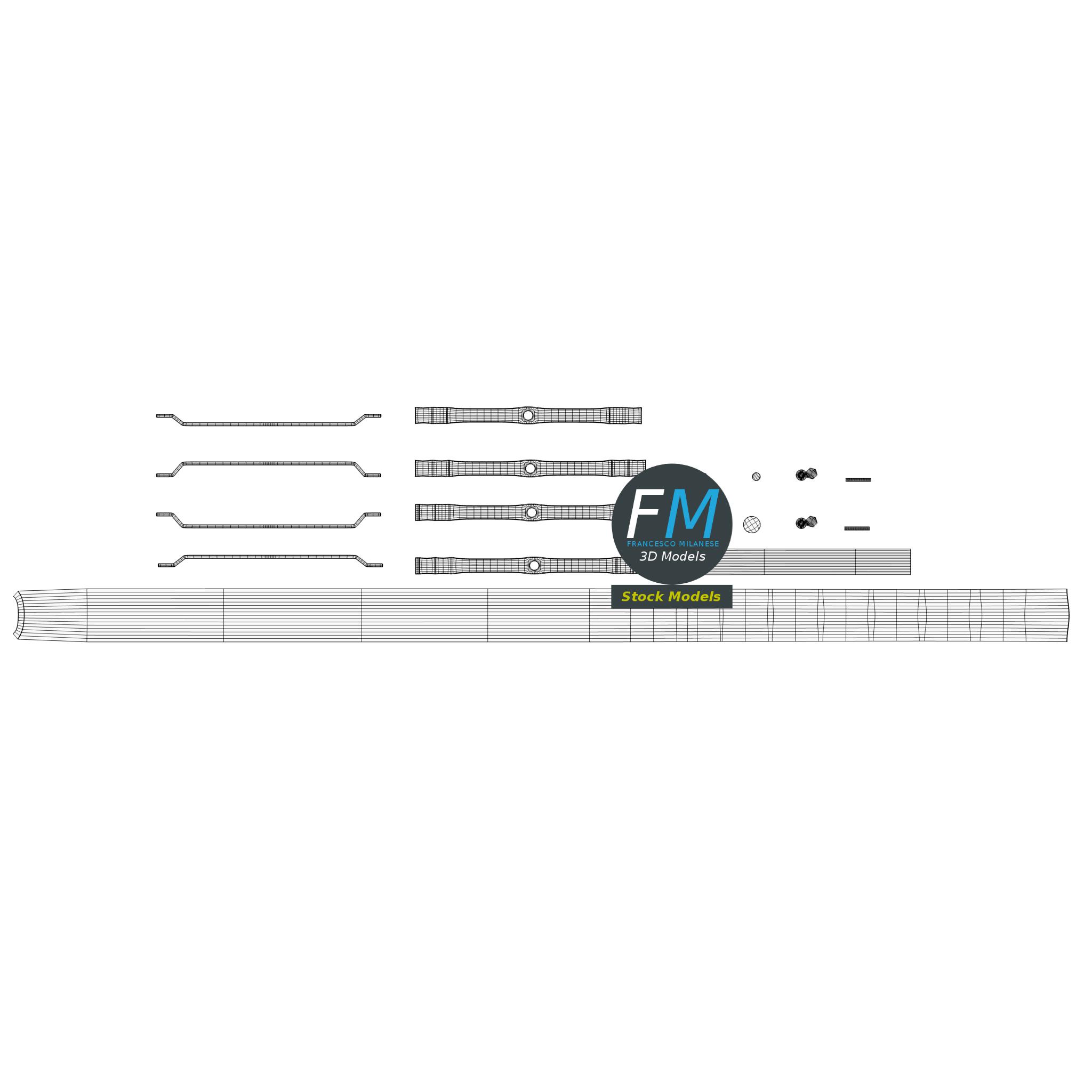 3D-Modell - Beachflag - 12 3D-Modell - Beachflag - 12