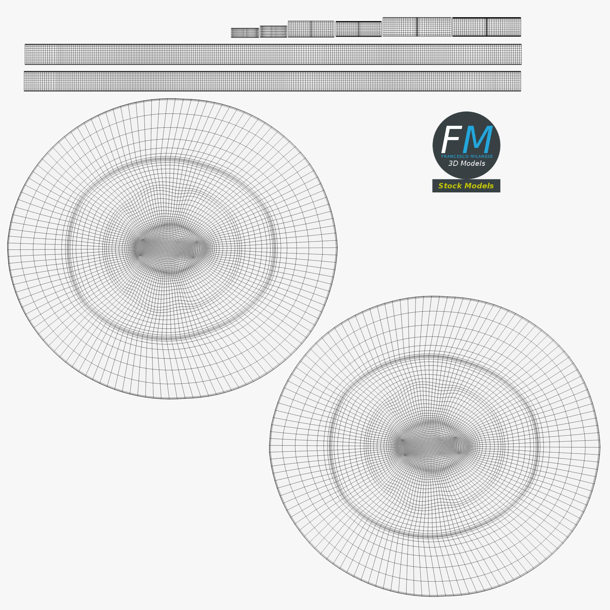 3D-Modell - Panama-Fedora-Hut - 11